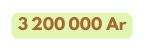 3 200 000 Ar