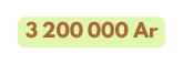 3 200 000 Ar