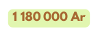 1 180 000 Ar
