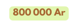 800 000 Ar