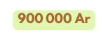 900 000 Ar